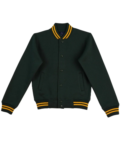 Picture of Winning Spirit, Adult's Fleece Varsity Jacket